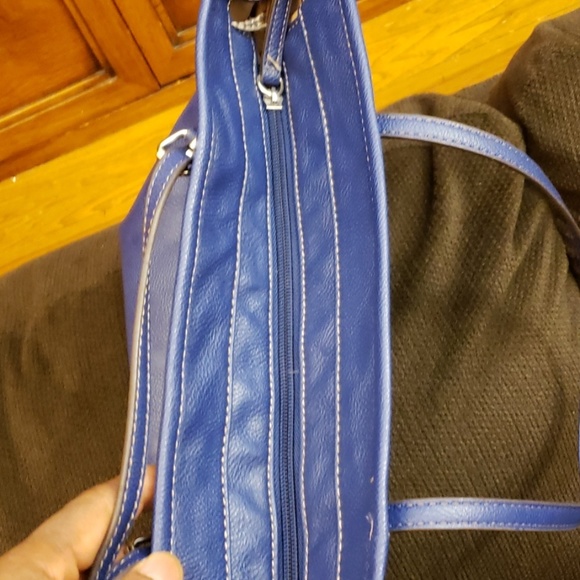 Nine West Blue Tote - Picture 6 of 8